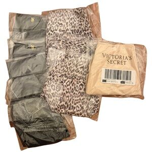 10 pair Victoria Secret No Show Cheeky Panties Size Large